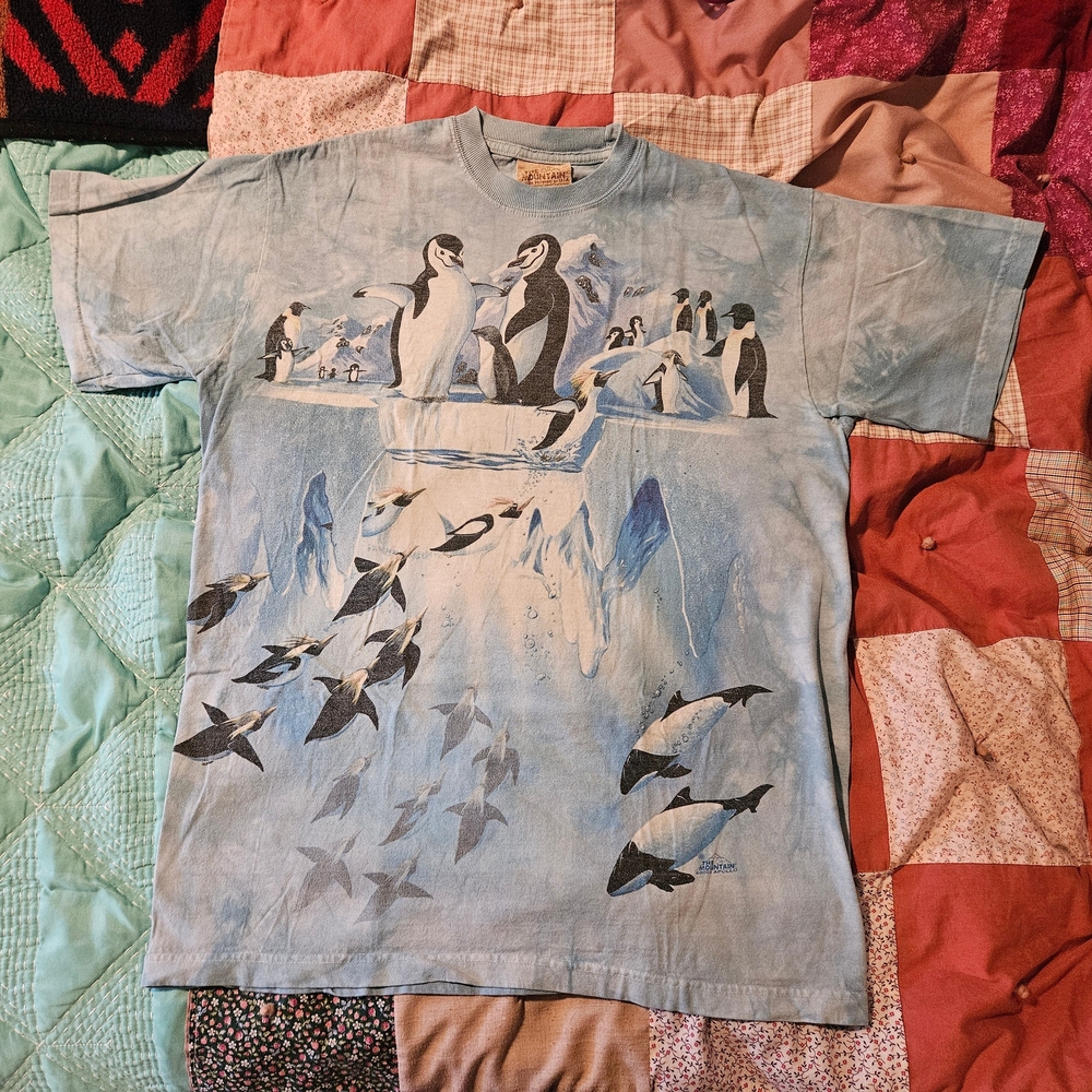The Mountain Blue Short Sleeve Tee